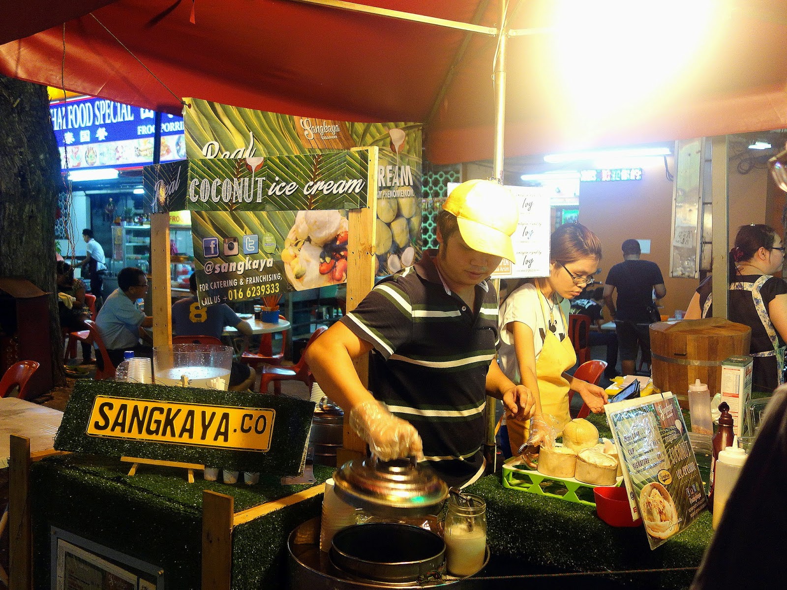 Eat Drink KL Sangkaya Coconut Ice Cream Alor