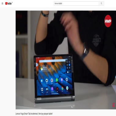 youtube com - lenova tablet