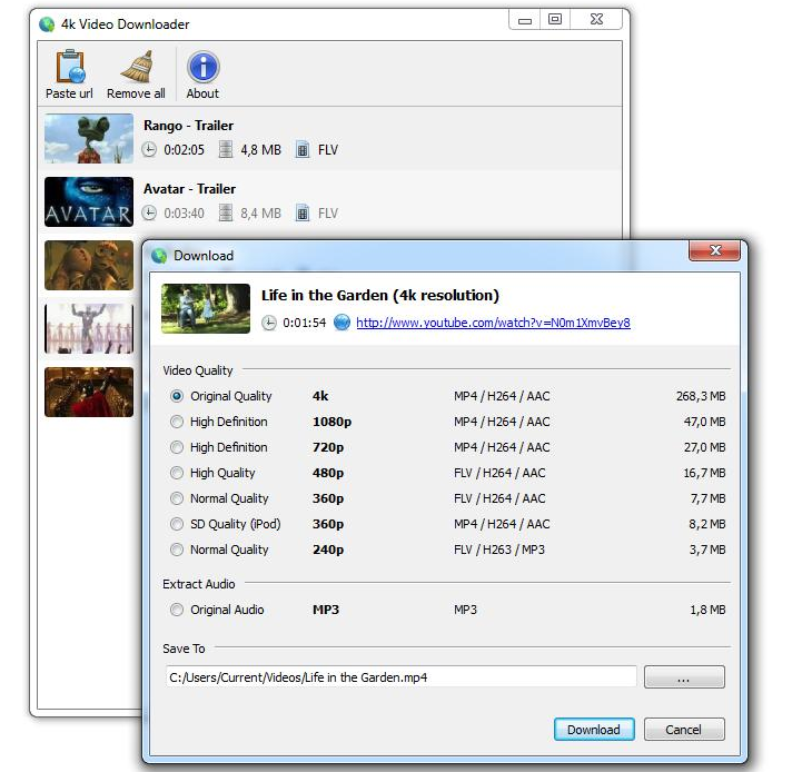 4k video downloader 3.4 license key free