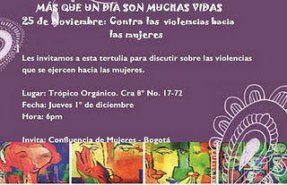 25 de Noviembre: Día contra las violencias hacia las mujeres