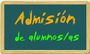 ADMISIÓN ALUMNADO