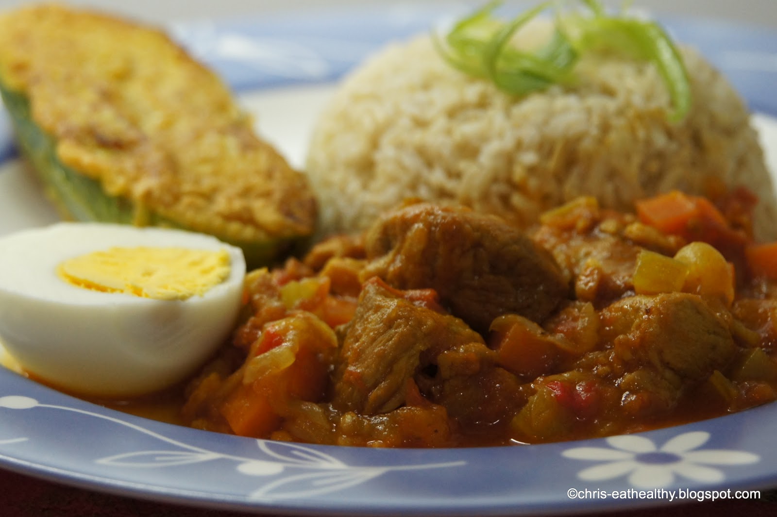 chriseathealthy Pork With HardBoiled Eggs Stew