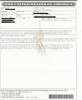 My K1 Fiancee Visa Experience