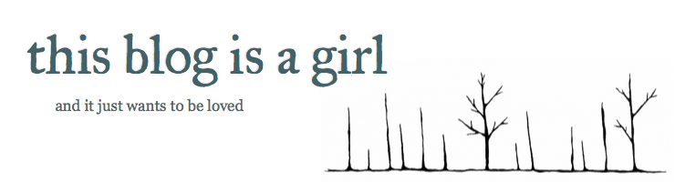this blog is a girl