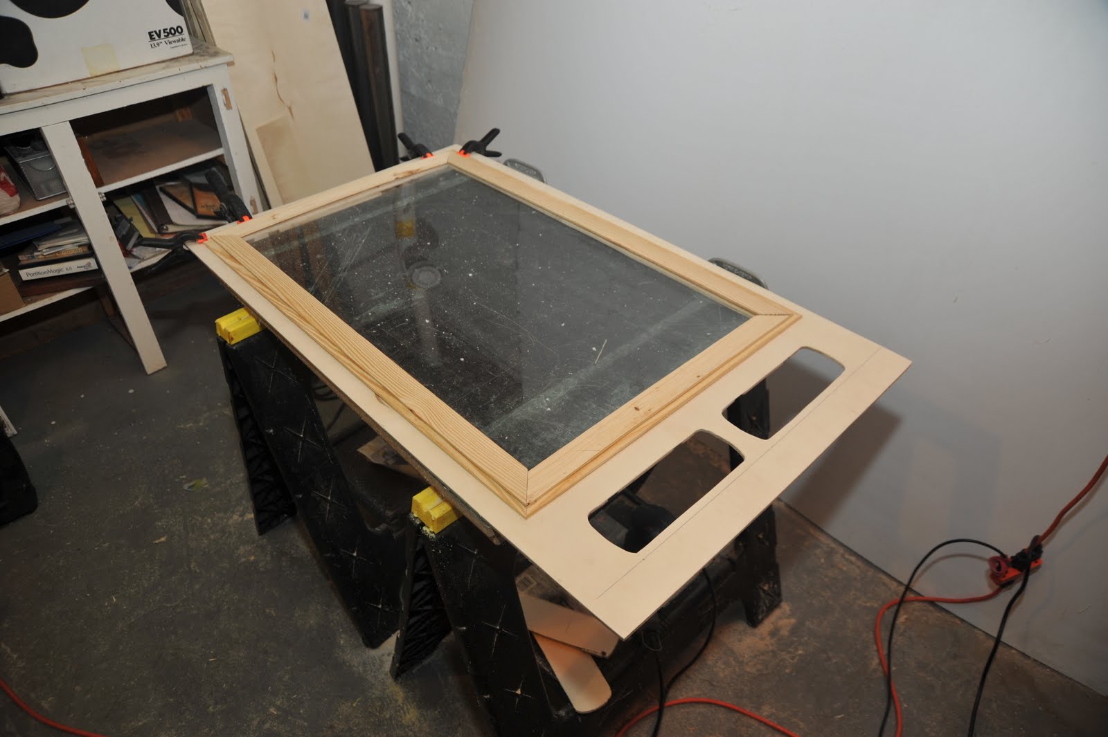 BuggerIT AC Window Frame Progress Lath & Plexi Cut