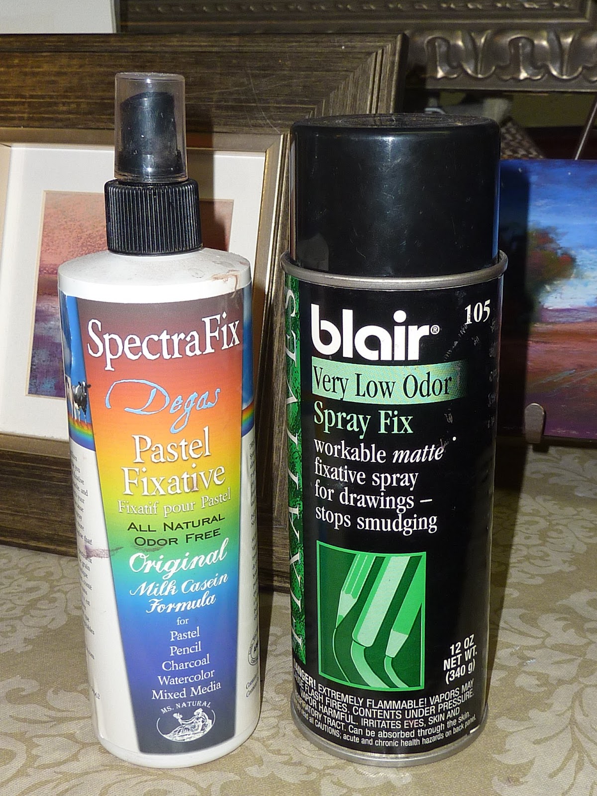 Painting My World Pastel Q & ADo You Use Fixative?