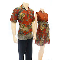 SD2499 - Model Baju Sarimbit Batik Modern Terbaru 2013