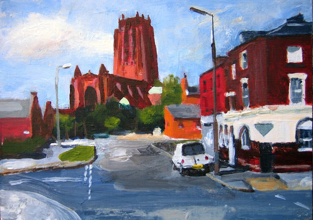 painter Liverpool painting No.125. Windsor Street.