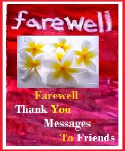 thank you messages farewell