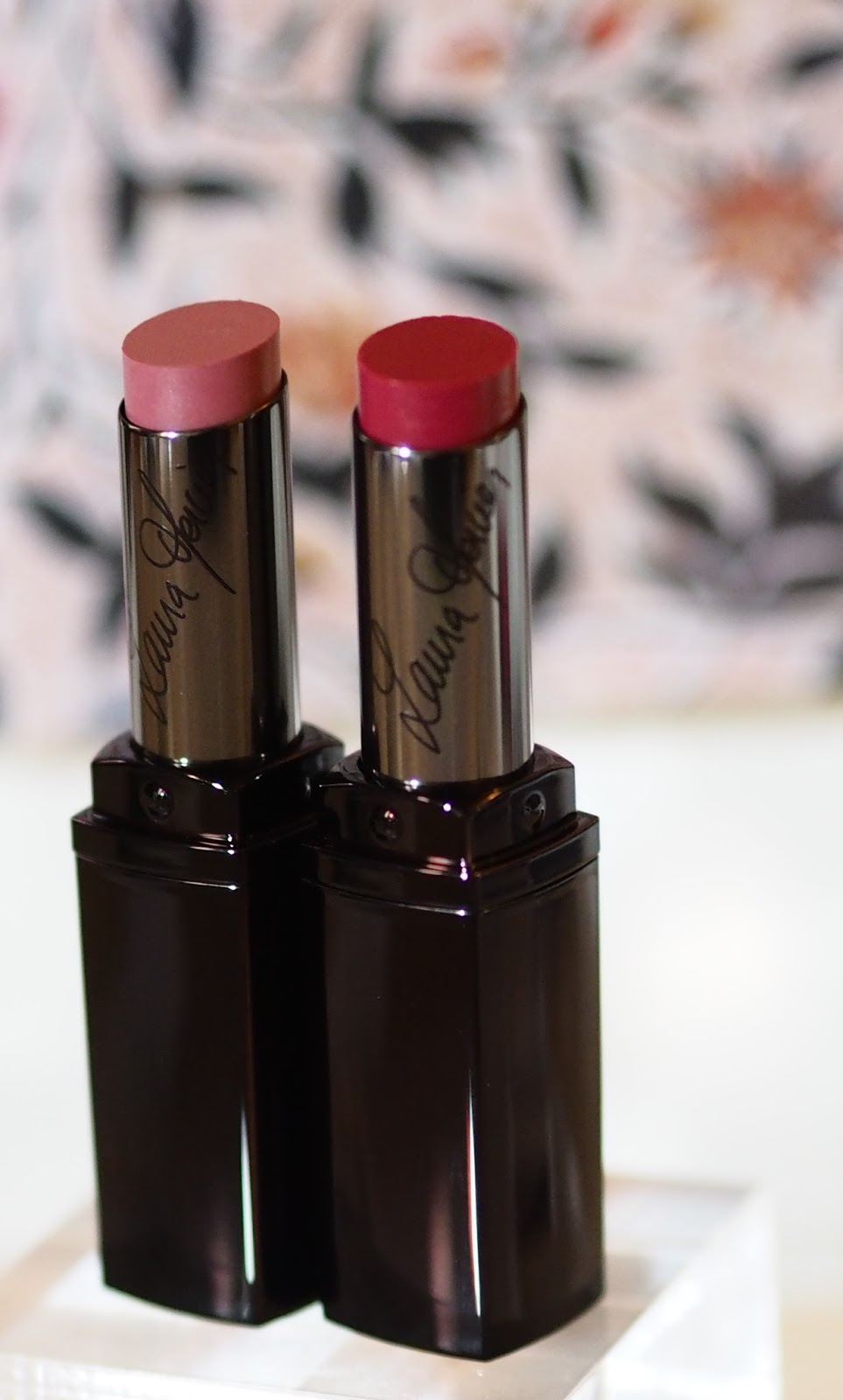Laura Mercier Lip Parfait Creamy Colourbalm Raspberry Ripple and Cherries Jubilee Get Lippie