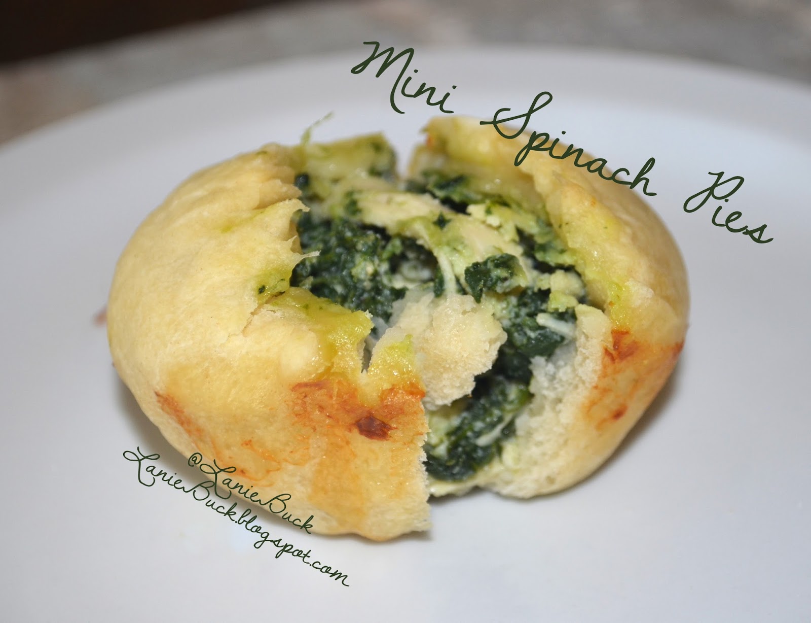 Recipe- Mini Spinach Pies with Video!