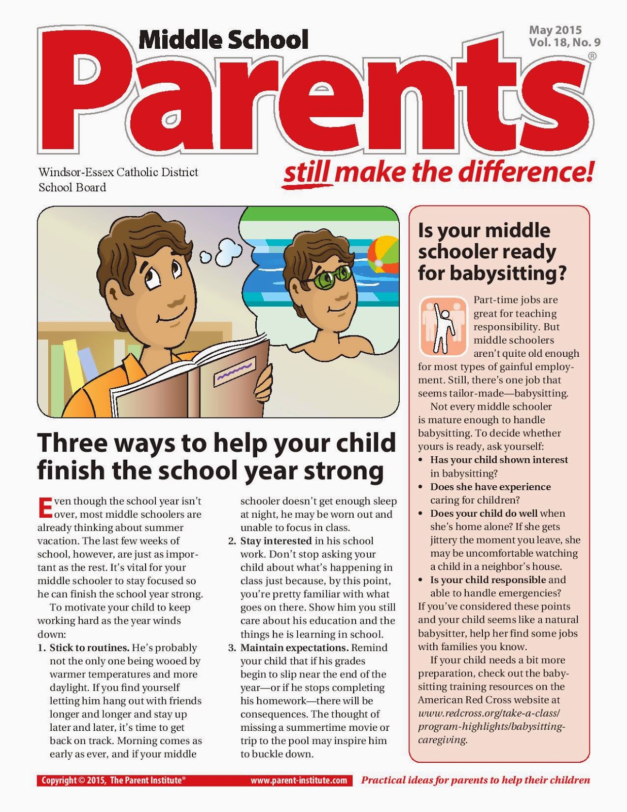 elementary school newsletters