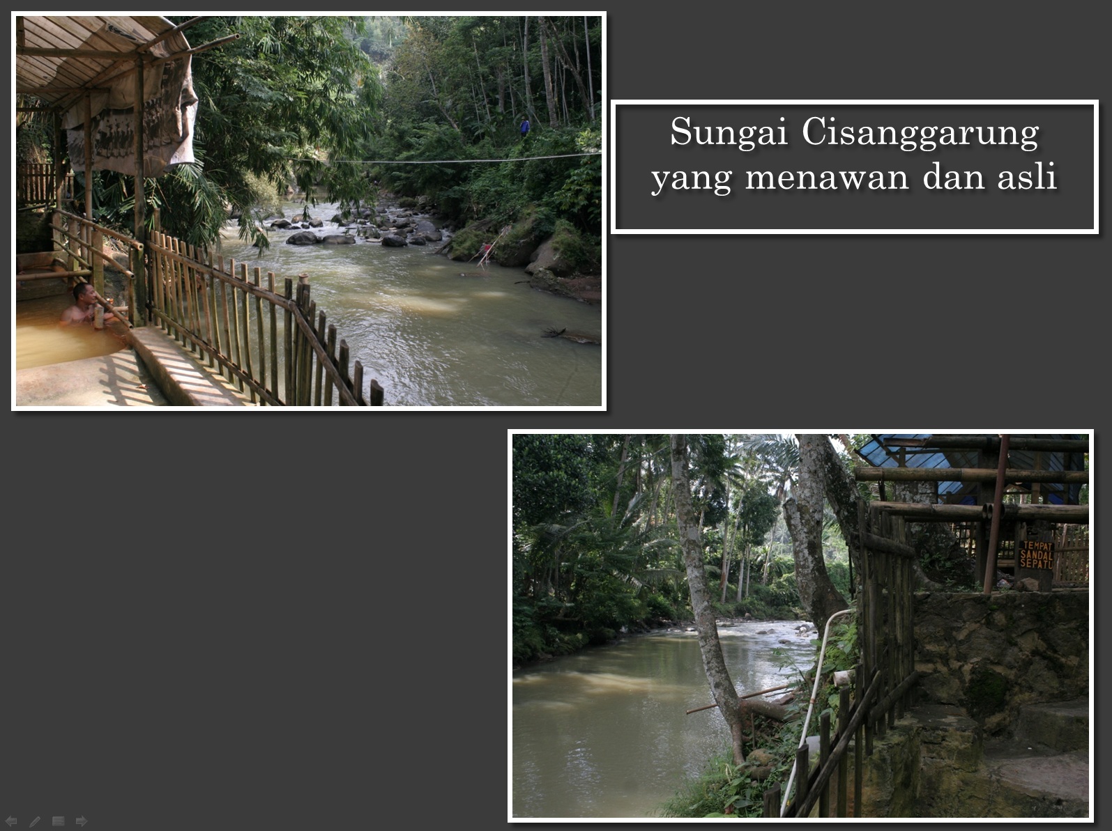 Pemandian Mata Air Panas, Liang Panas, Kuningan, Jawa ...