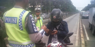 Dalam 4 hari 1.299 Pengendara Langgar Masuk Jalur Transjakarta