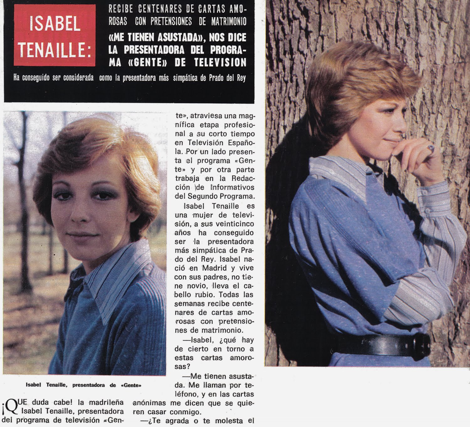 El vano ayer Isabel Tenaille (1977)