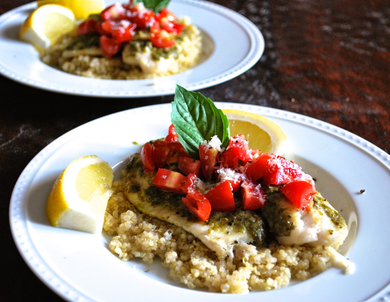 Baked Pesto Tilapia Bevy Richmond