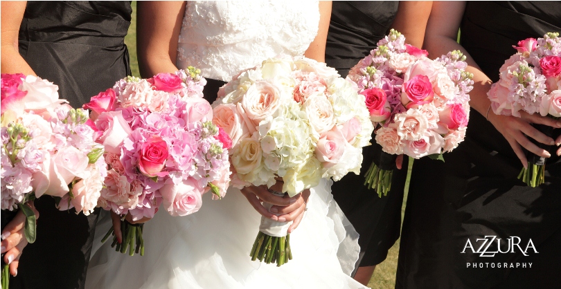 Blush Pink And Green Wedding Centerpieces