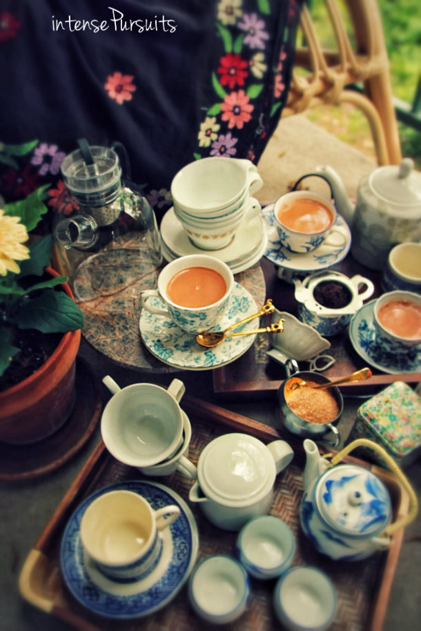 Dwell three cups of tea [bangladeshi cha]