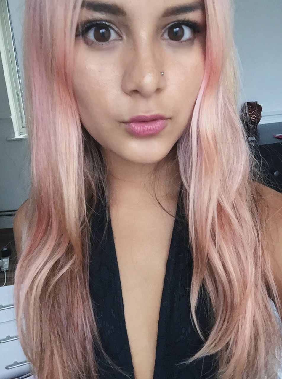 How I Got Pink Hair Bleach London Rosé Review & Tutorial Yasmin