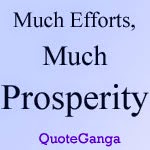 Effort Prosperity