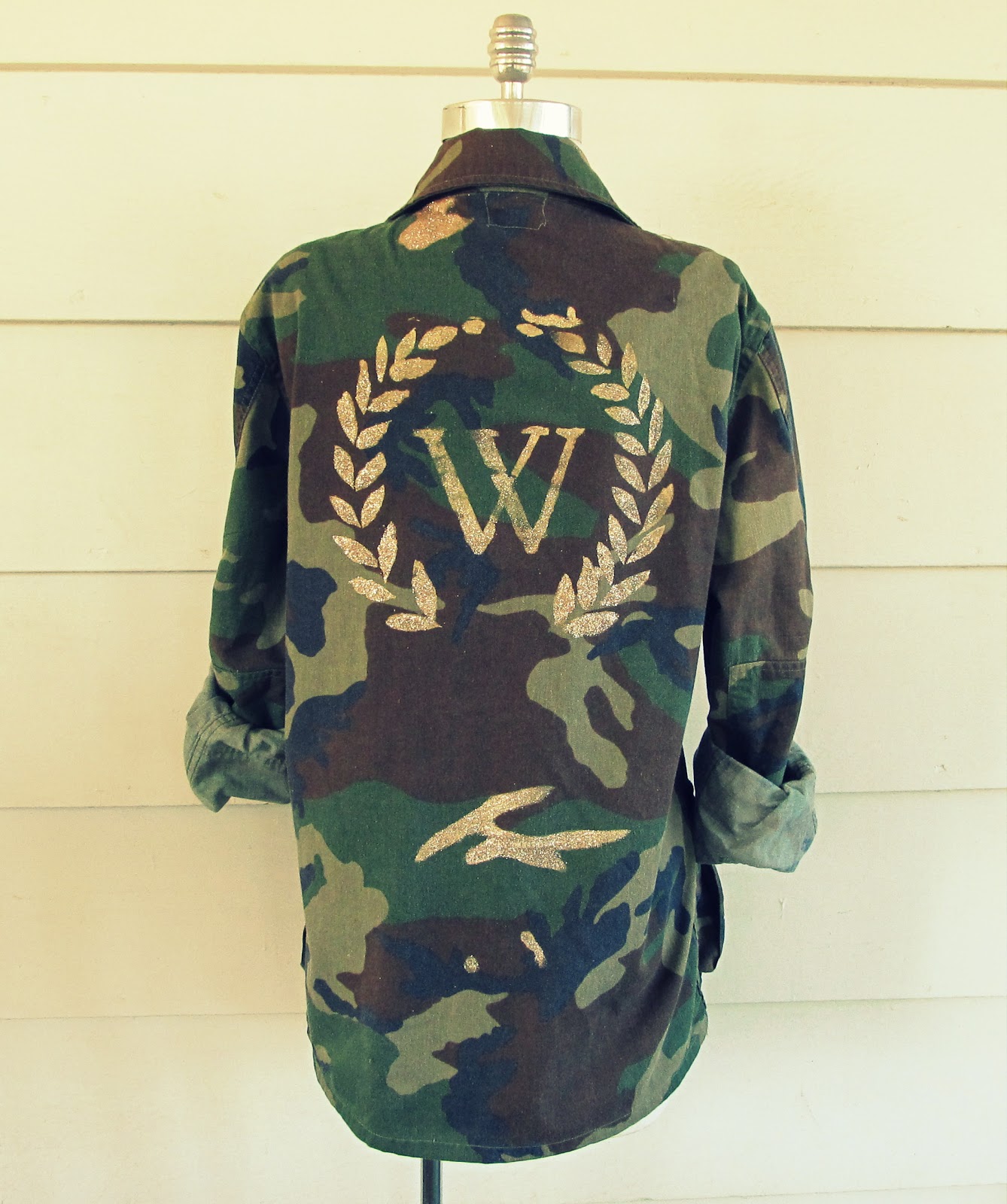 WobiSobi Glided Camo Jacket, DIY.