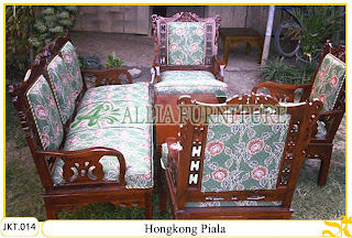 Set Meja dan Kursi Tamu Ukiran Kayu Jati Hongkong Piala Set Meja dan Kursi Tamu Ukiran Kayu Jati Hongkong Piala