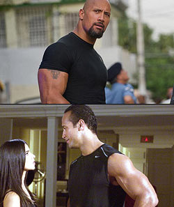 Did the rock take steroids for fast five