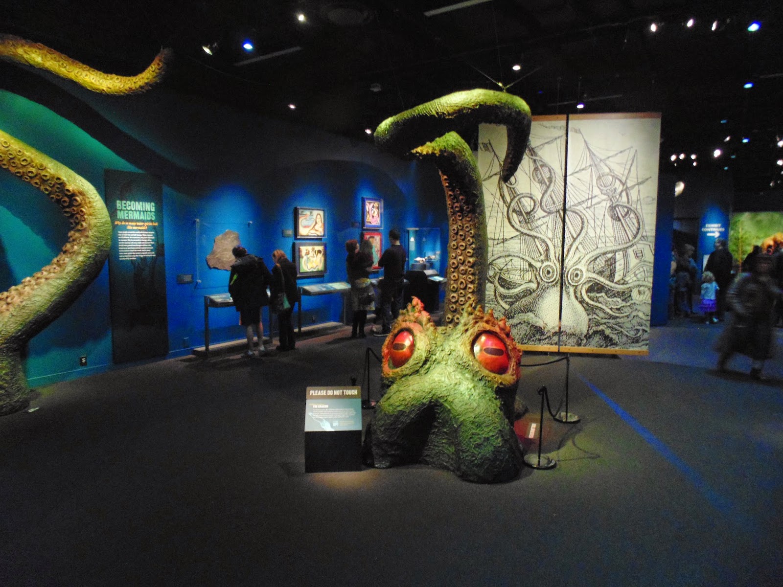 Matt's Sci/Tech Blog Museum Exhibit Mythic Creatures