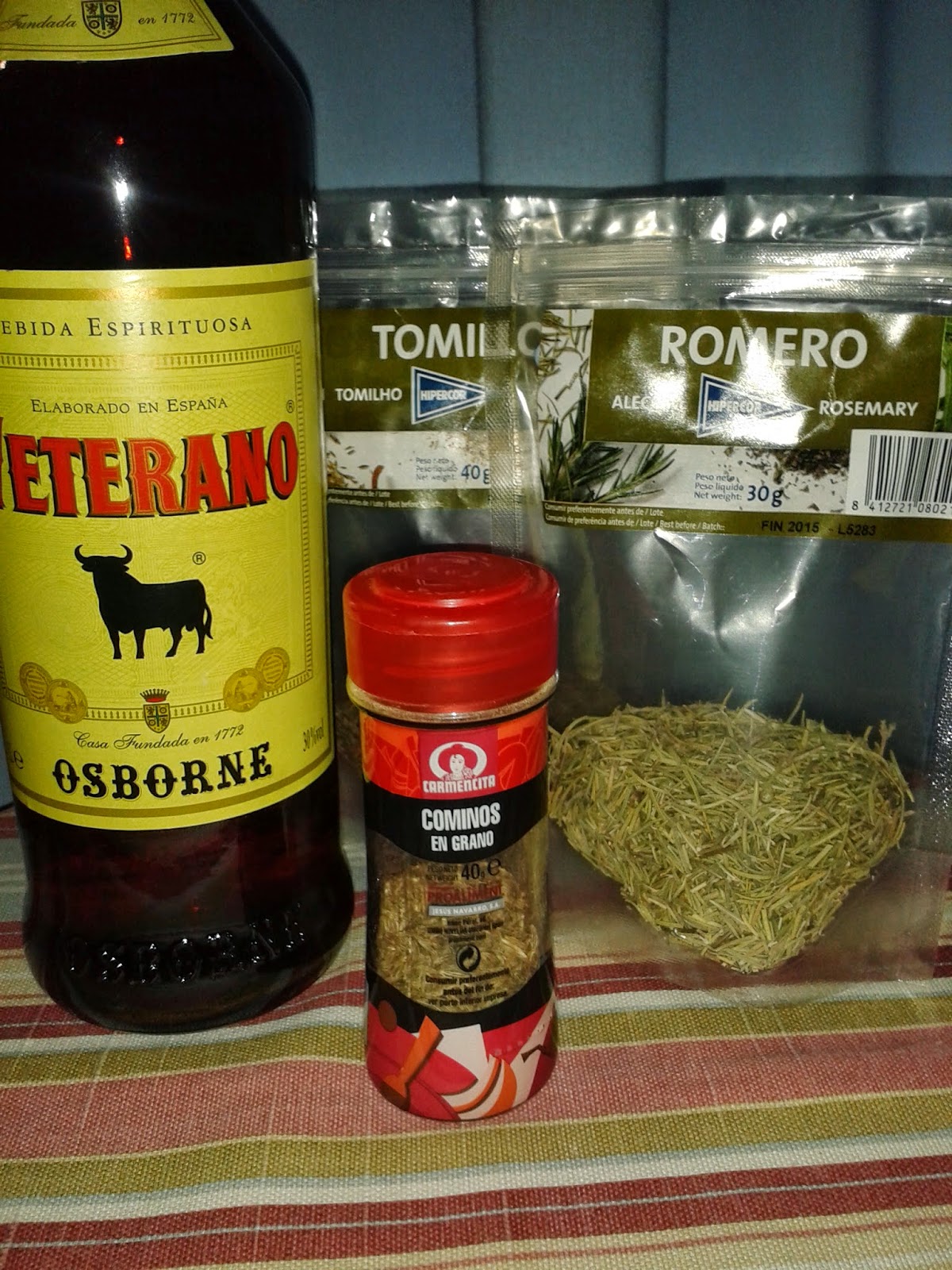 Especias y coñac para lentejas especias y coñac para lentejas