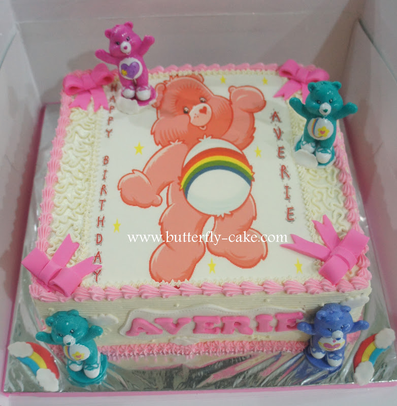 Butterfly Cake Care Bear Cake