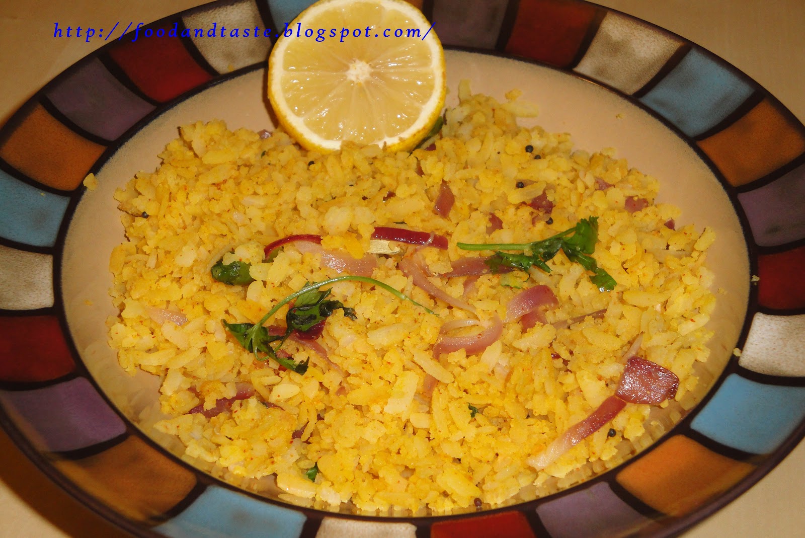 Food and Taste Poha/Avil (Flattened Rice) Recipe Indian Recipe