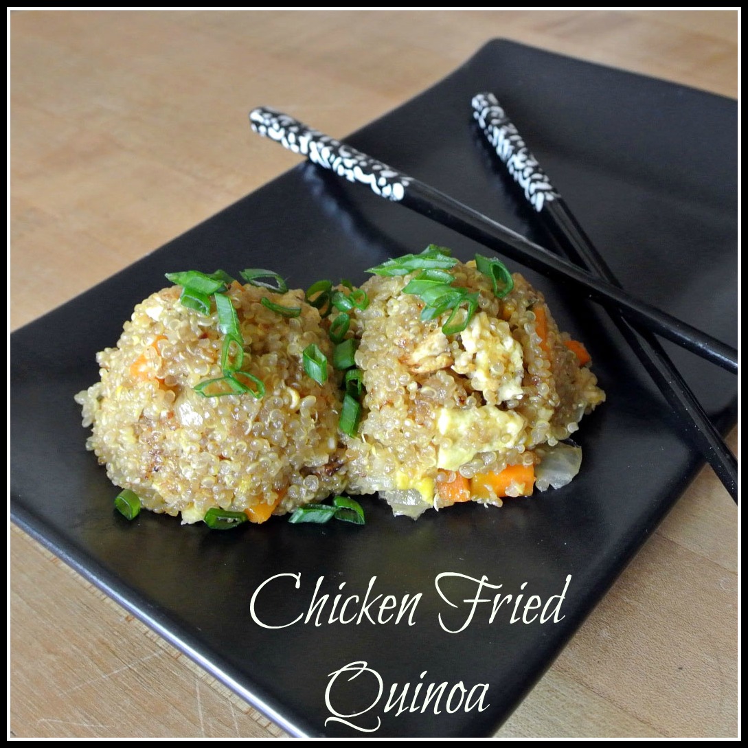 Mom, What's For Dinner? Vegetarian Chicken Fried Quinoa