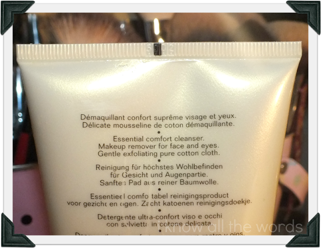 Chanel Sublimage Essential Comfort Cleanser I Know All The Words