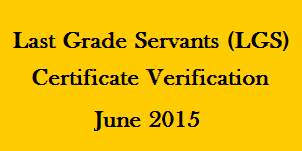 LGS Certificate Verification LGS Certificate Verification