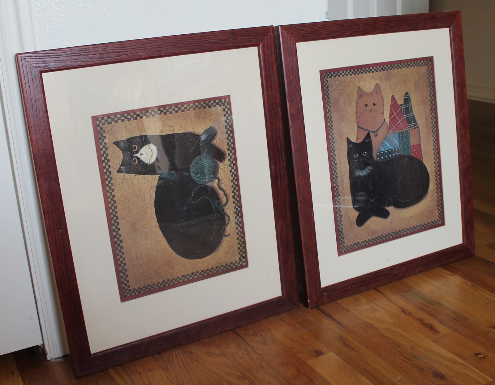 Yard Sale Picture Frame Transformation