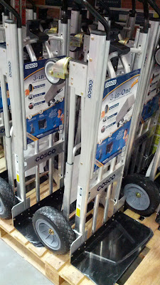 Cosco 3 Way Convertible Hybrid Hand Truck turns into a dolly and cart