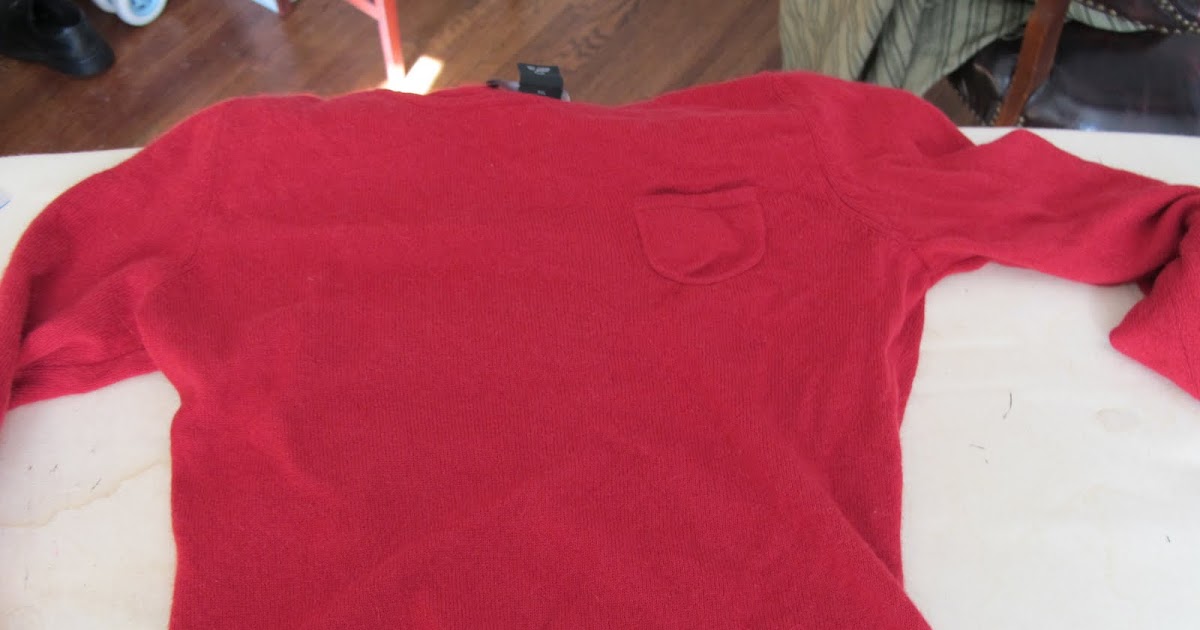 40licious Style How to Fix a Hole in a Cashmere Sweater