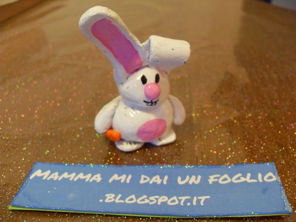 Mamma Mi Dai Un Foglio Coniglietto Di Pasqua Con Il Das