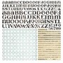 BasicGrey - Serenade Collection - 12 x 12 Alphabet Stickers