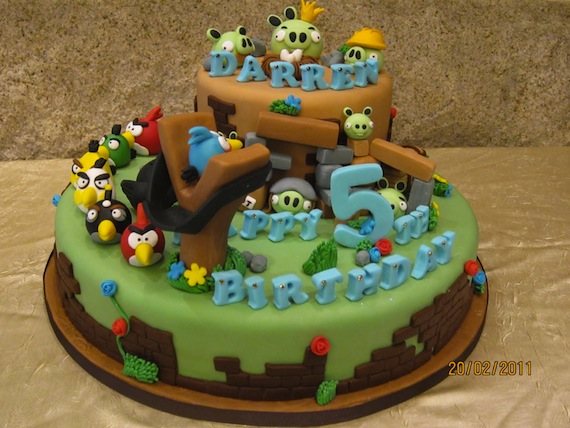 20 Best Angry Birds Birthday Cakes 20 Best Angry Birds Birthday Cakes