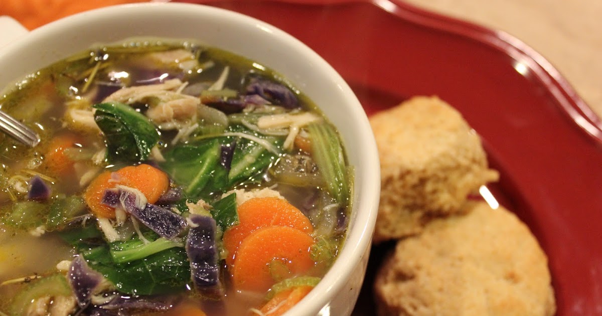 Life's Abundant Adventures Raid the Fridge Chicken Soup