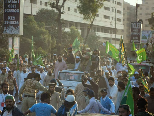 Juloos Jalsah Eid Meelaad un Nabee Karachi Pakistan allama kaukab noorani okarvi