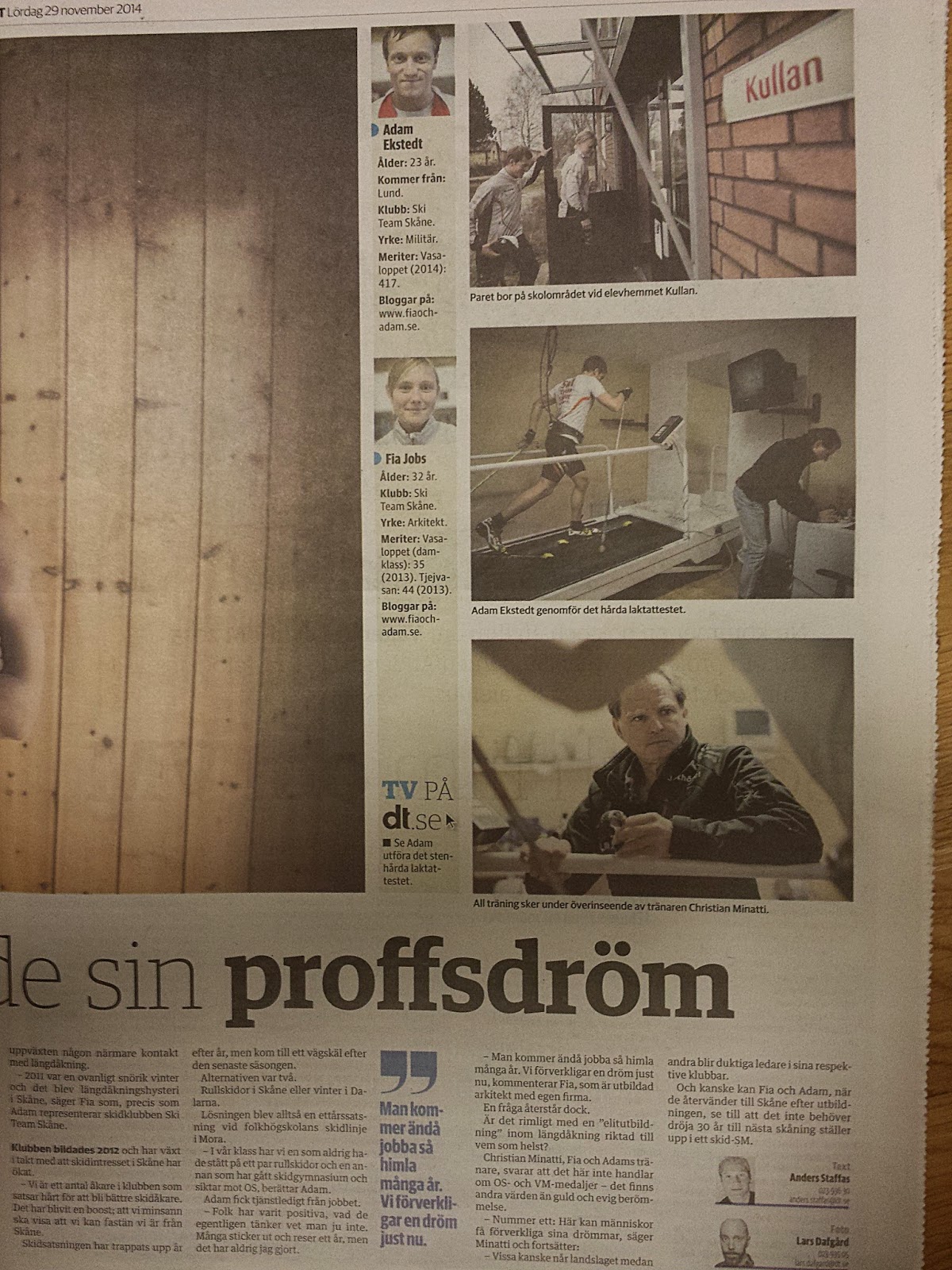 Fia och adam : november 2014