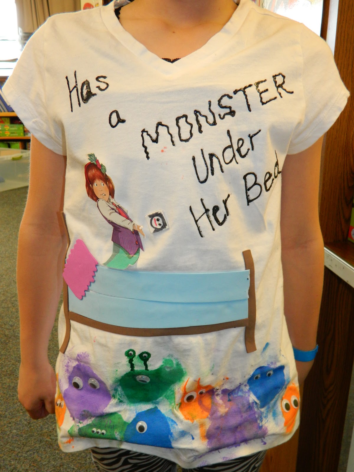 T-shirt book report examples image