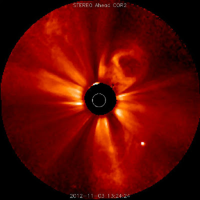Eyeccion de masa coronal 03 de Noviembre 2012 Eyeccion de masa coronal 03 de Noviembre 2012
