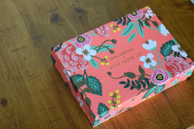 April Birchbox birchbox, rifle paper co