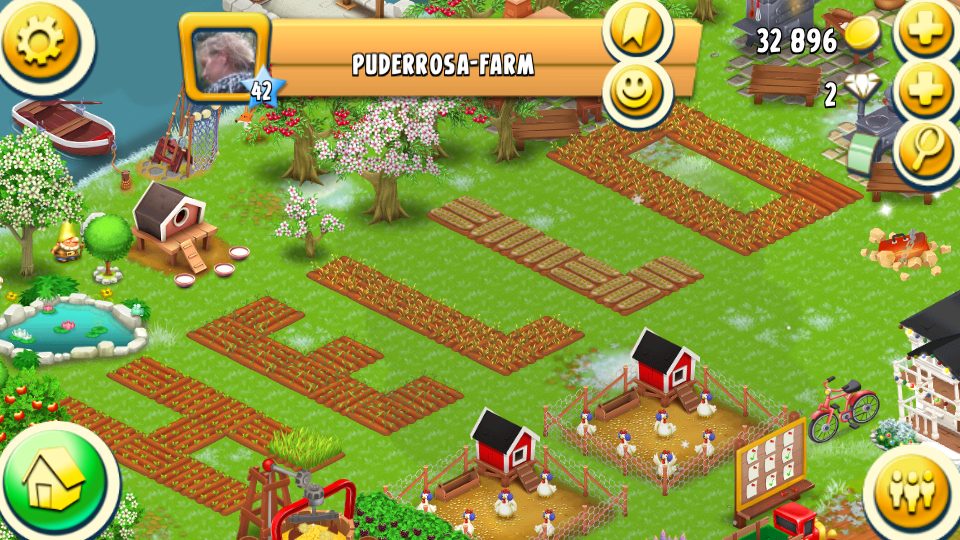 Hay Day Showcase How to arrange your crops in Hay Day