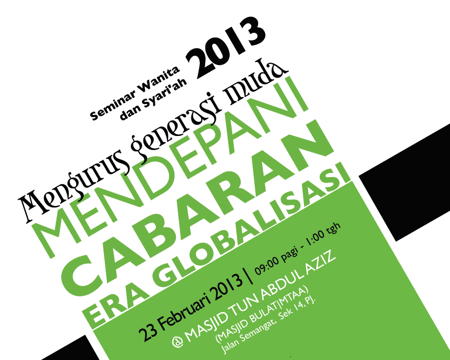 Seminar Wanita & Syari'ah 2013 - Updated