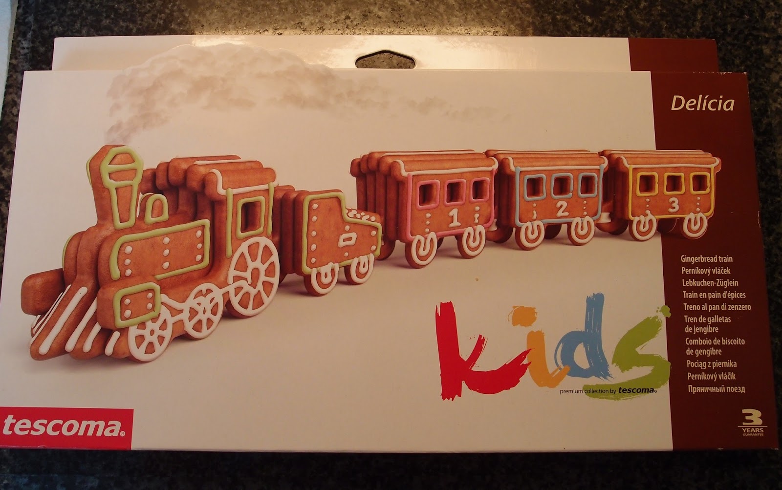 The Caked Crusader Birthday gingerbread train