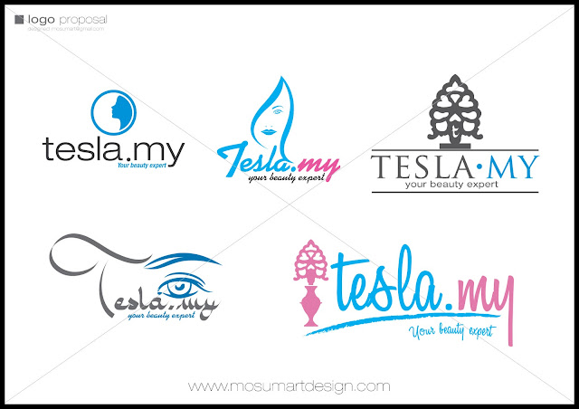 design logo syarikat tesla.my